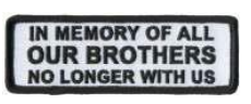 embroidery text patch