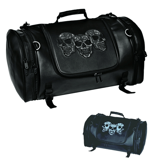 Unik is a versatile PVC travel bag designed for practicality and style. With a sleek black exterior and crafted from synthetic materials