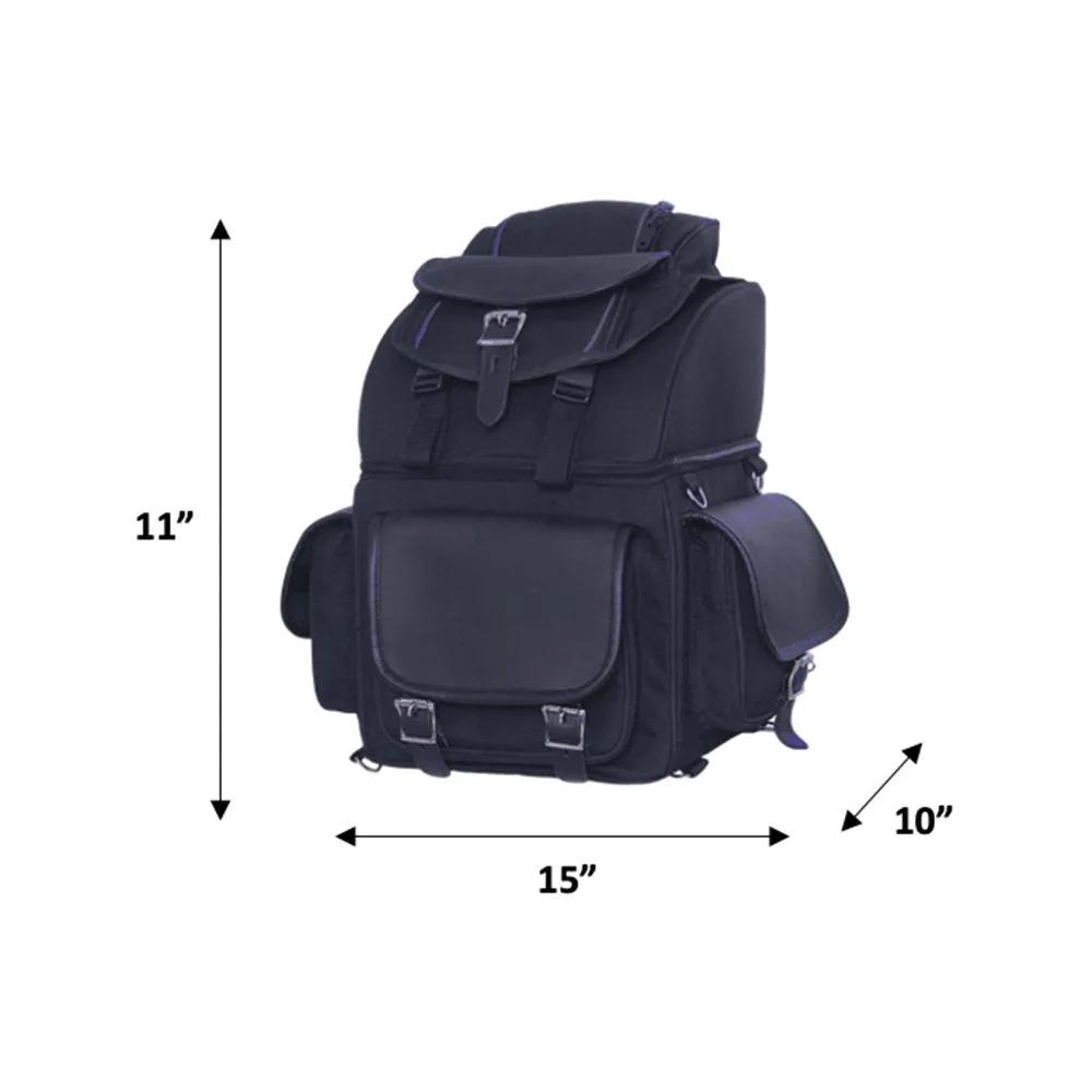 Navy blue big backpack 