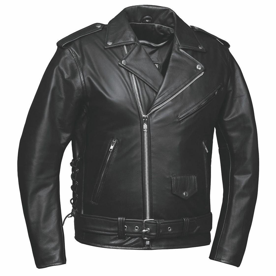 Expertly crafted from rich, full-grain buffalo leather, this jacket offers a luxurious feel and impressive durability. Designed for versatility and functionality, it features multiple pockets for secure storage, including two concealed carry pockets for discreet protection