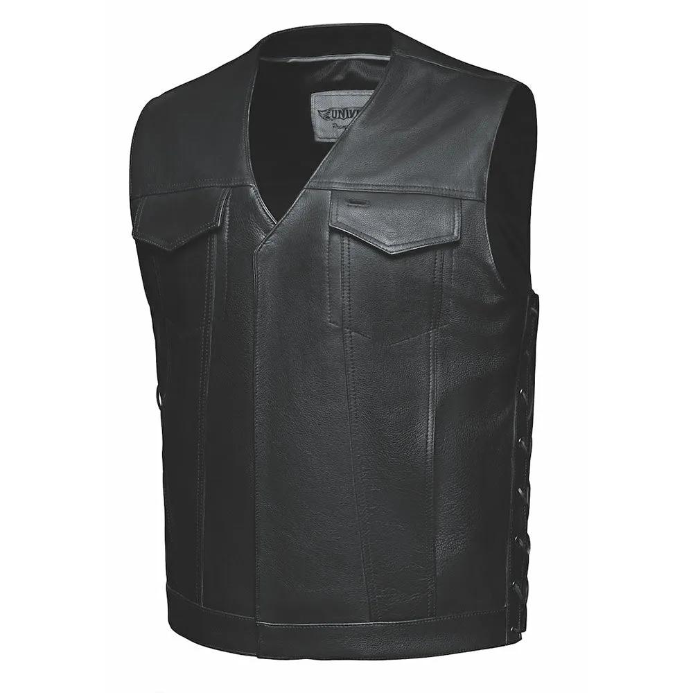  Unik Premium is crafted for those who appreciate quality and functionality. Made from cowhide leather, it features 2 outside chest pockets, 2 outside hand warmer pockets, and 2 inside concealed carry pockets, providing ample storage options
