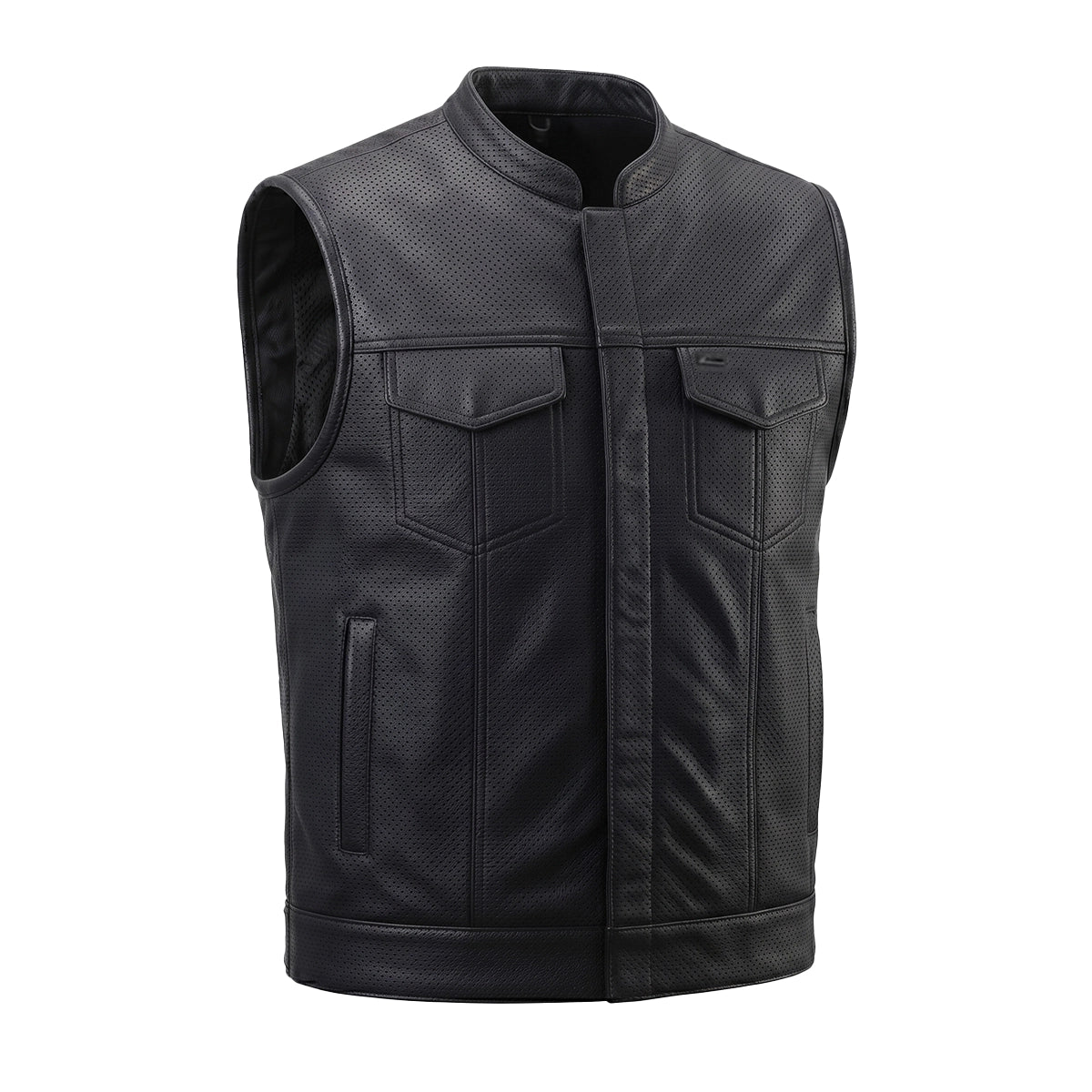 Mens SOA Style Perforated Club Vest