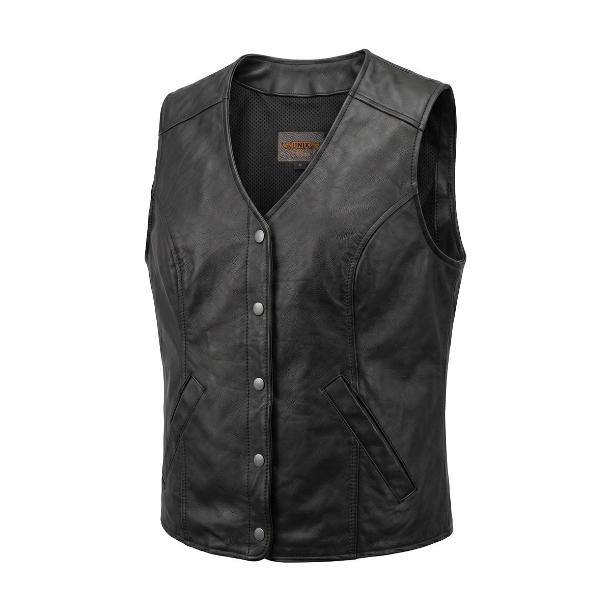 Trinity - Women's Ultra Leather Motorcycle Vest