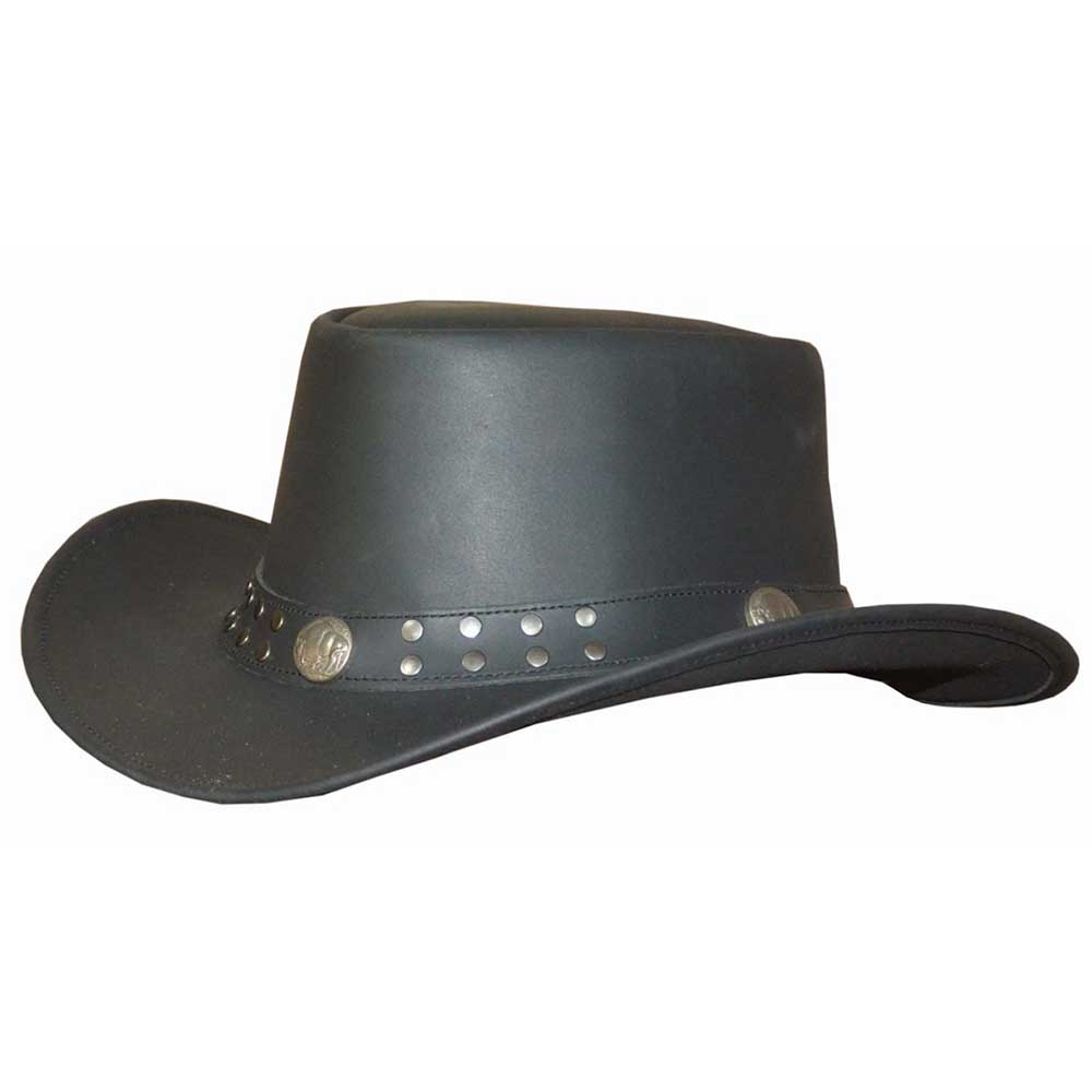 Embrace rugged elegance with the Premium Cowhide Leather Cowboy Hat, designed to combine classic Western style with modern craftsmanship