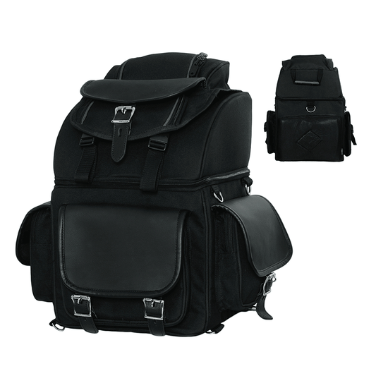  Unik is a versatile nylon textile travel bag designed for convenience and durability. With a sleek black exterior, this bag offers practicality and style, making it an excellent choice for everyday use or short trips.