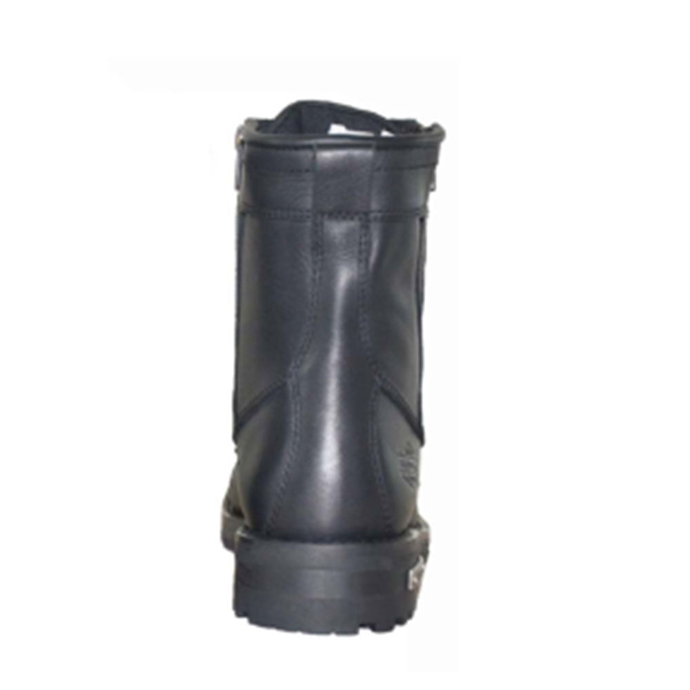 10011.00 - Mens Motorcycle Biker Leather Boots - Unik International Inc