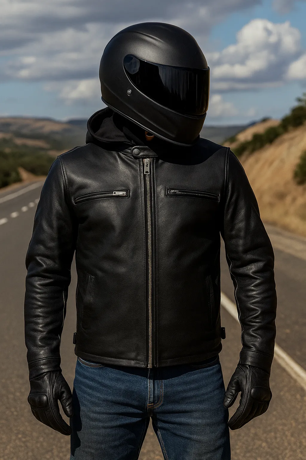 street style premium leather jacket