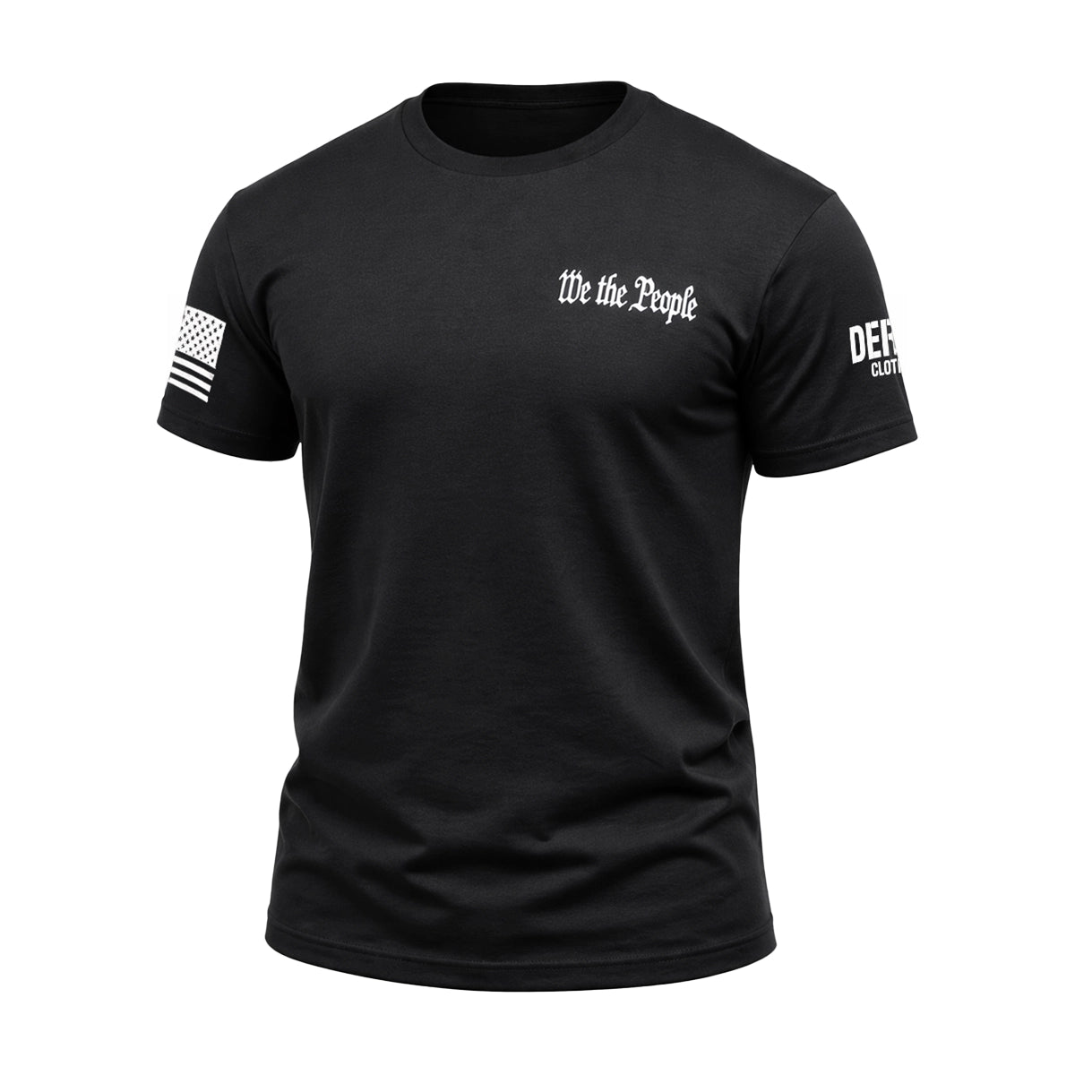 Mens Black We the People T-Shirt
