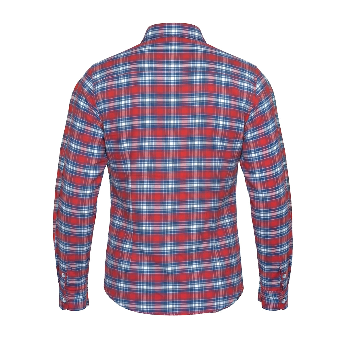 Autumn Ridge - Men's Long Sleeve Motorcycle Flannel Shirt