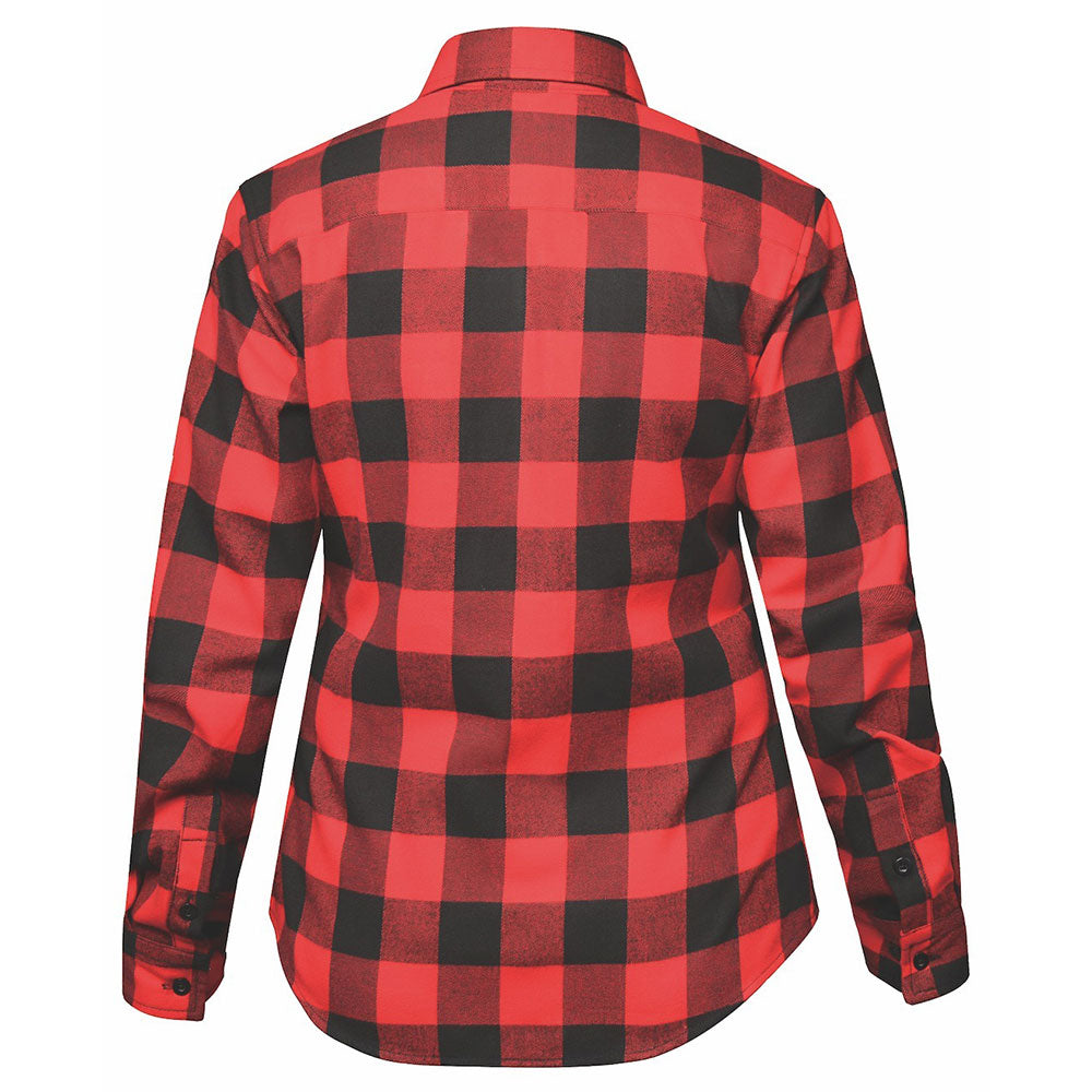  Crafted from high-quality cotton and designed in Pakistan, this shirt features a striking black and red color scheme that complements its robust construction