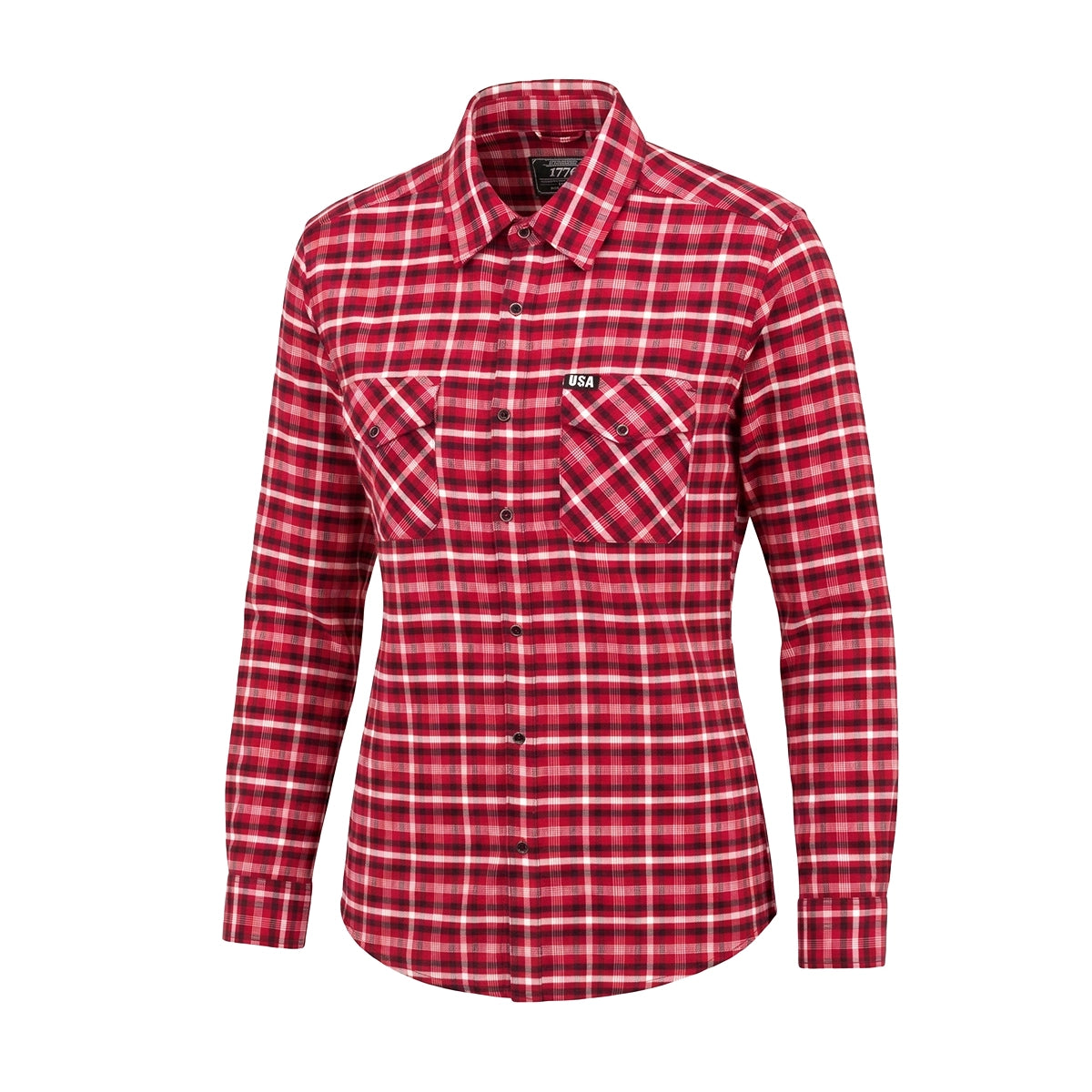 Road Queen – Womens Red Rider Flannel Shirt