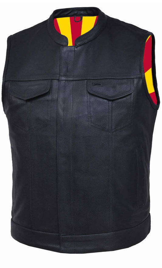 Mens Arizona Flag Liner Vest