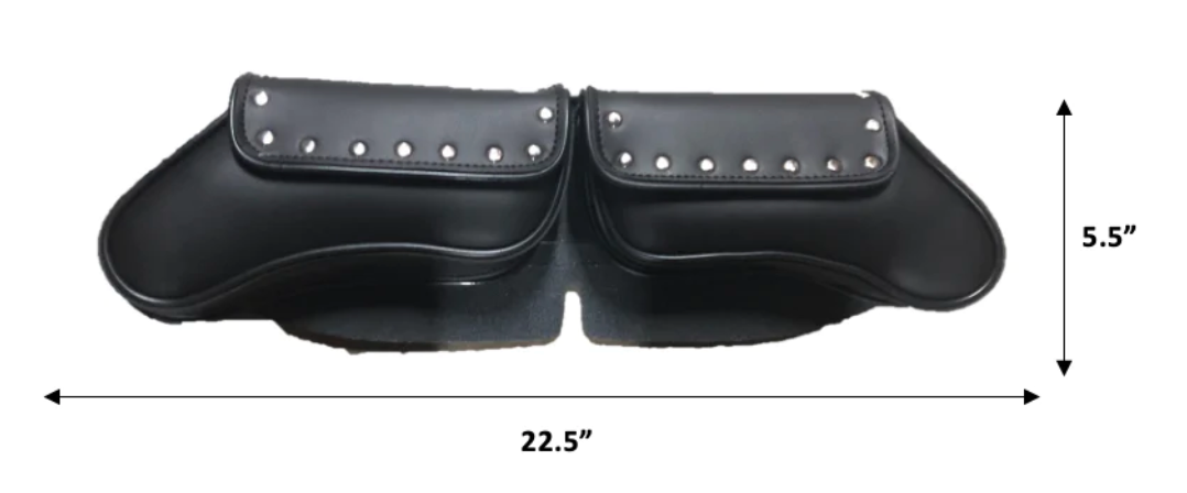 1668.SD - PVC 2 Pocket Windshield Bag