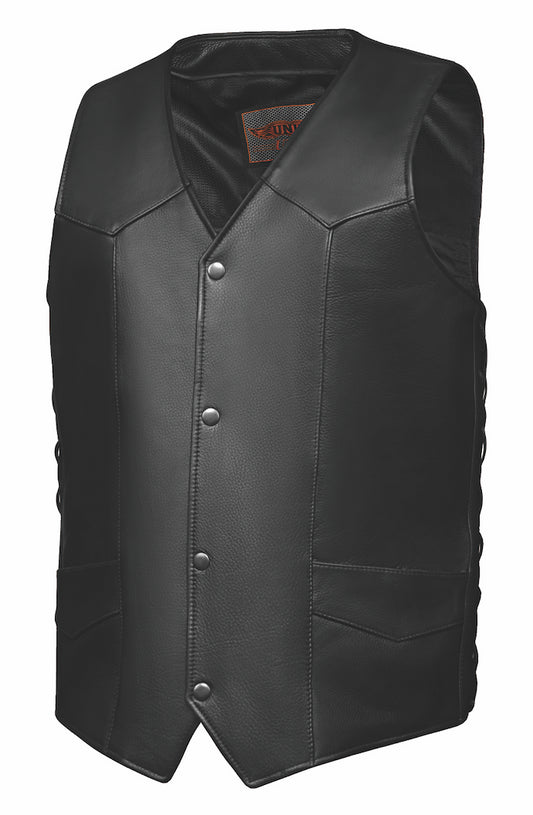 331.TL - Mens Premium Leather Vest