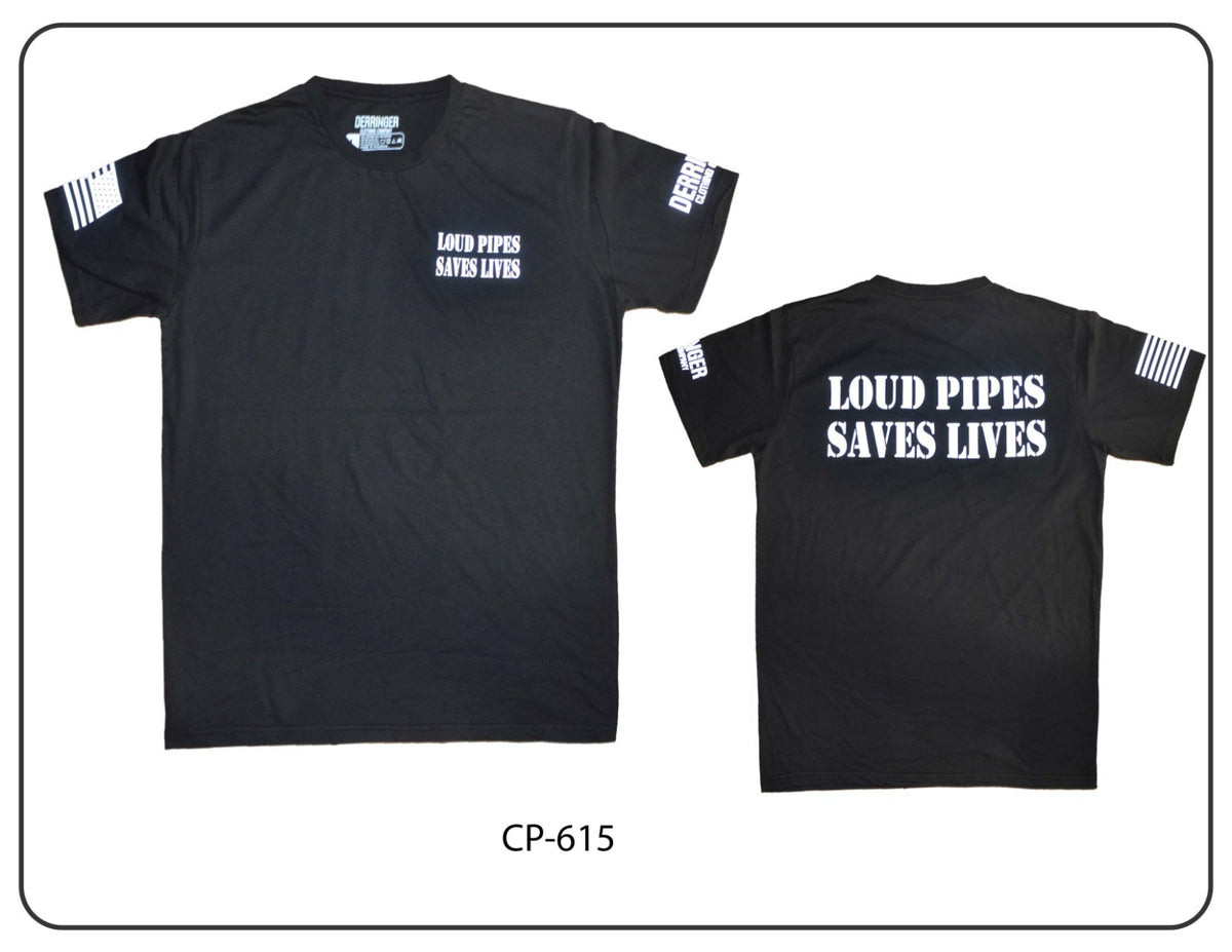 Men's Loud Pipes Saves Lives T-Shirt