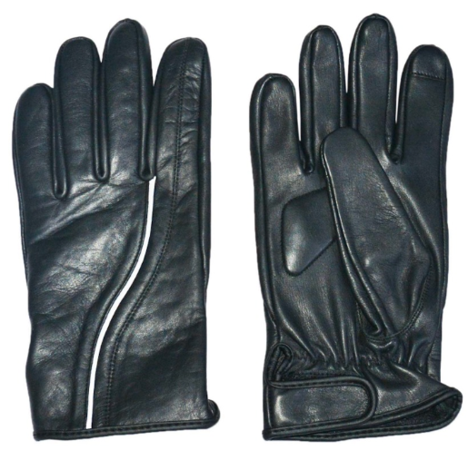 Mens Full Finger Gloves - Black