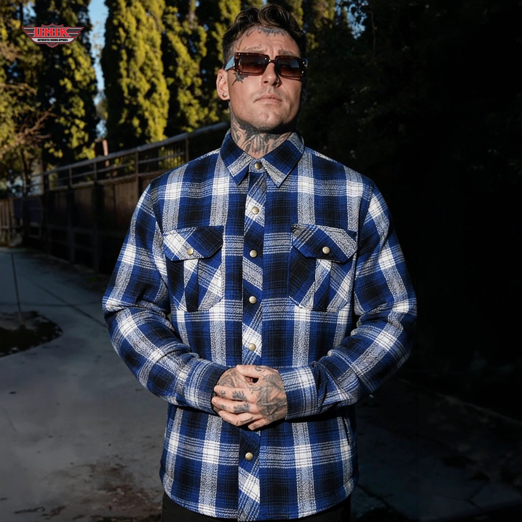 Blueridge Flannel - Mens Riding Shirt Jacket