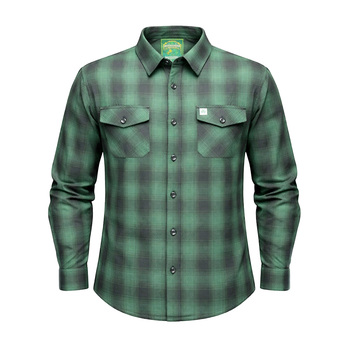 St. Pattys Day Flannel - Mens Flannel Shirt