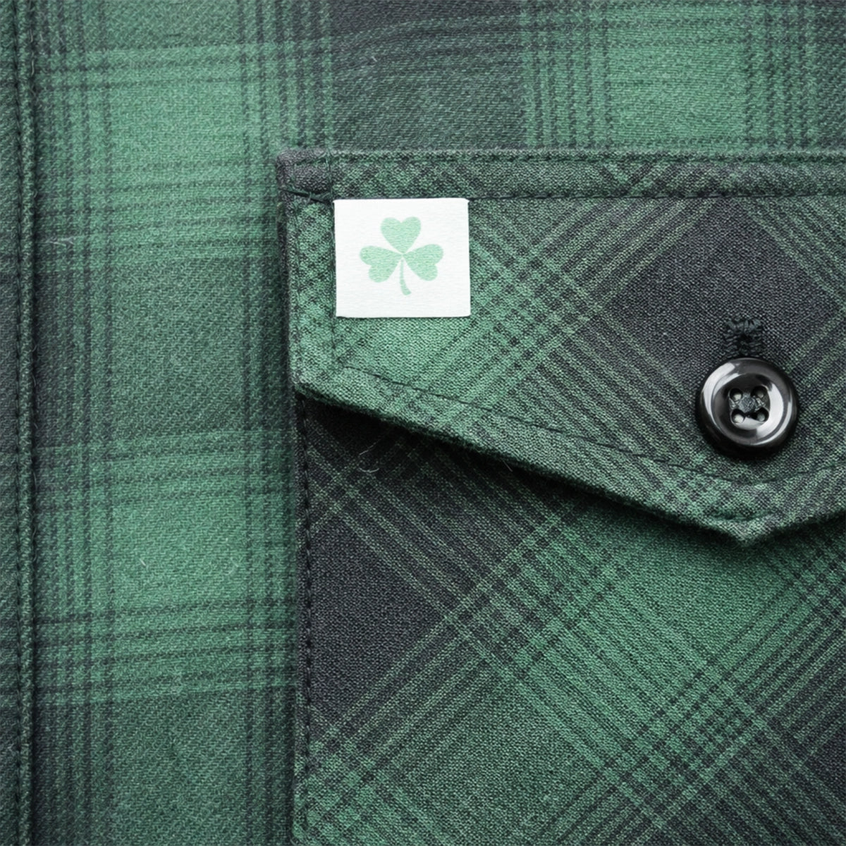 St. Pattys Day Flannel - Mens Flannel Shirt