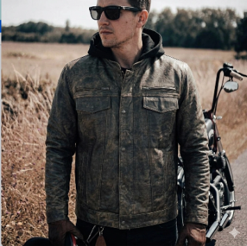 Cruisemaster - Men's Premium Leather Motorcycle Jacket
