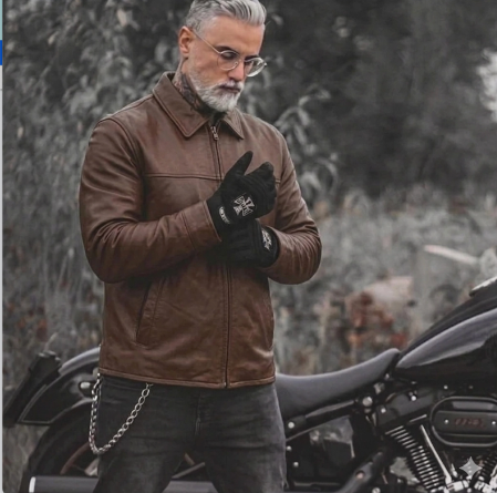 Ironhorse - Men's Premium Leather Motorcycle Jacket