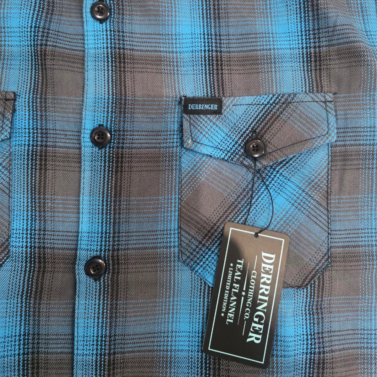 Rustic Loom - Men's Long Sleeve Motorcycle Flannel Shirt