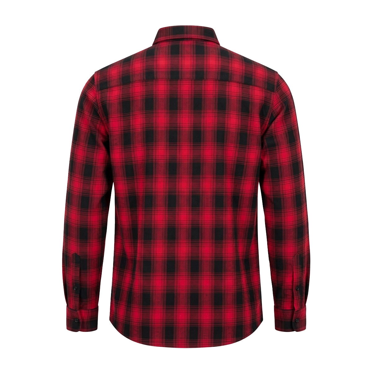 Iron Crest - Men's Long Sleeve Motorcycle Flannel Shirt