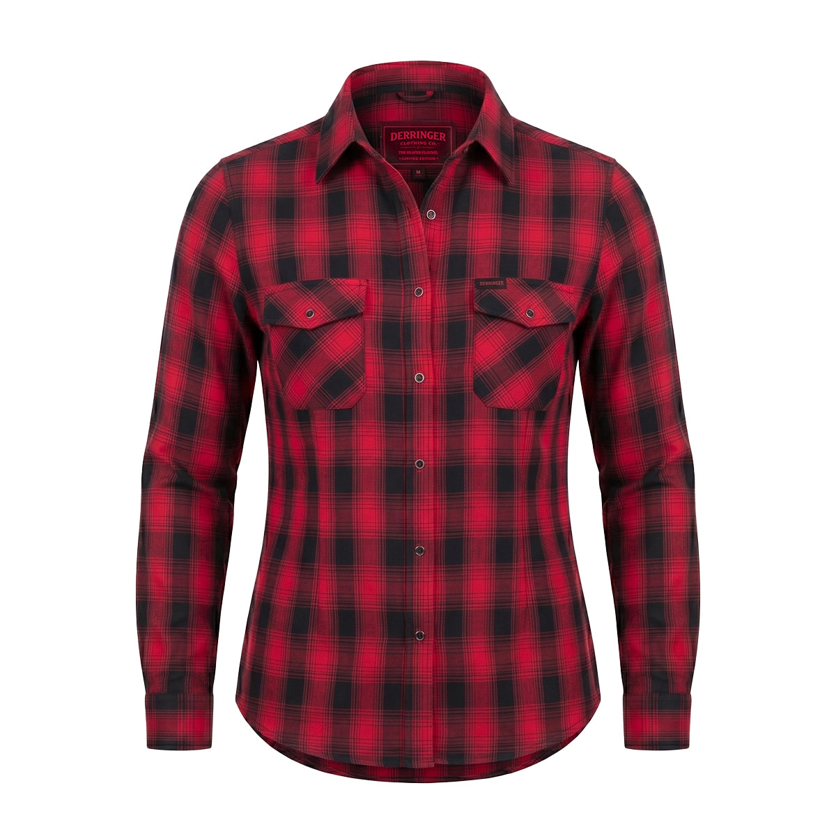 Red Cedar - Women's Long Sleeve Flannel Motorcycle Shirt