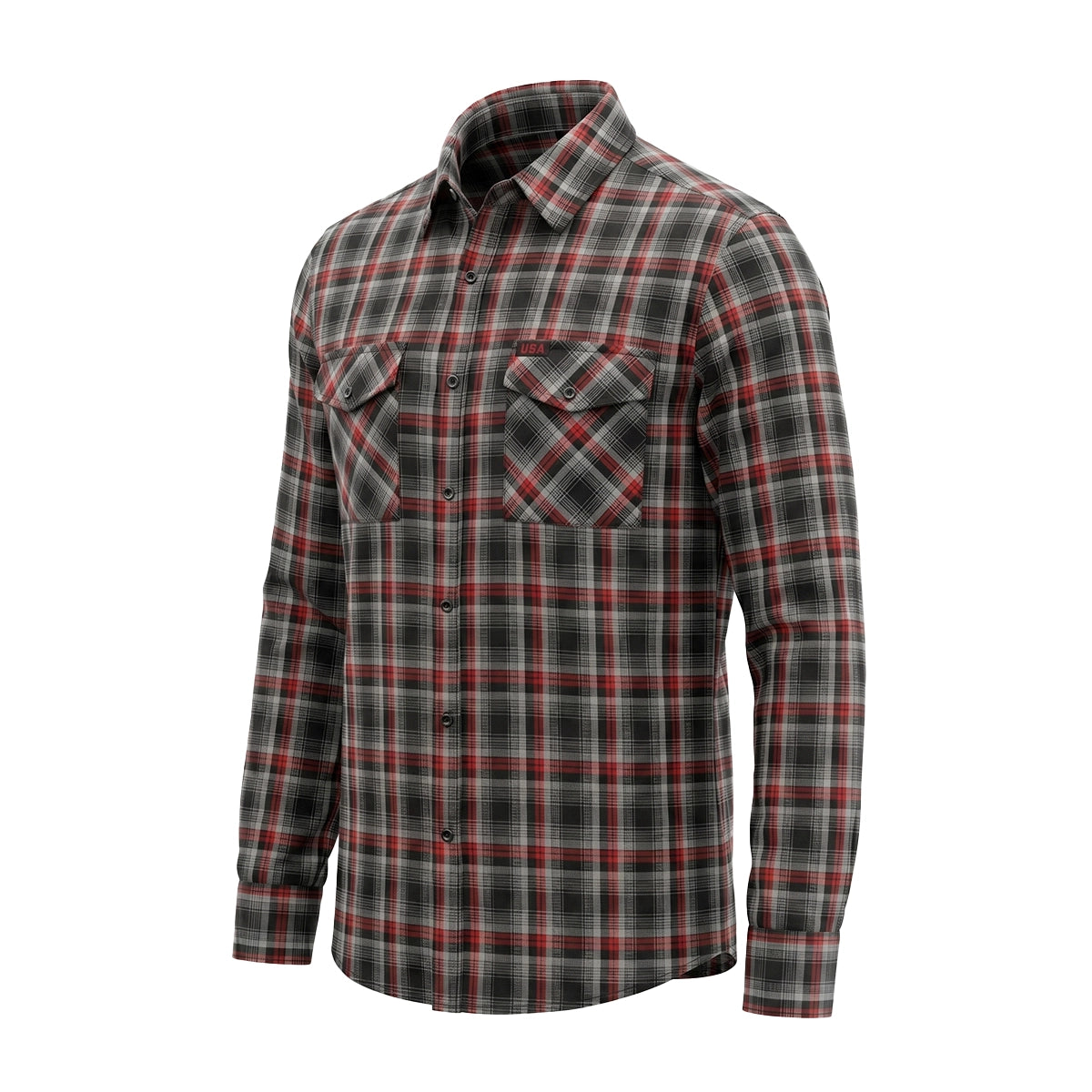 Timber Thread - Men's Long Sleeve Motorcycle Flannel Shirt