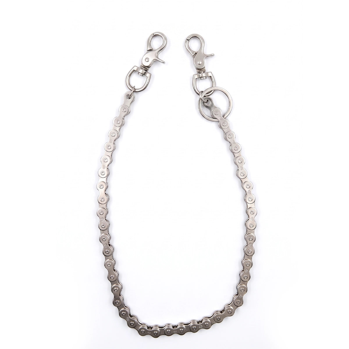 Classic Roller Chain 23-Inch Silver Wallet Chain