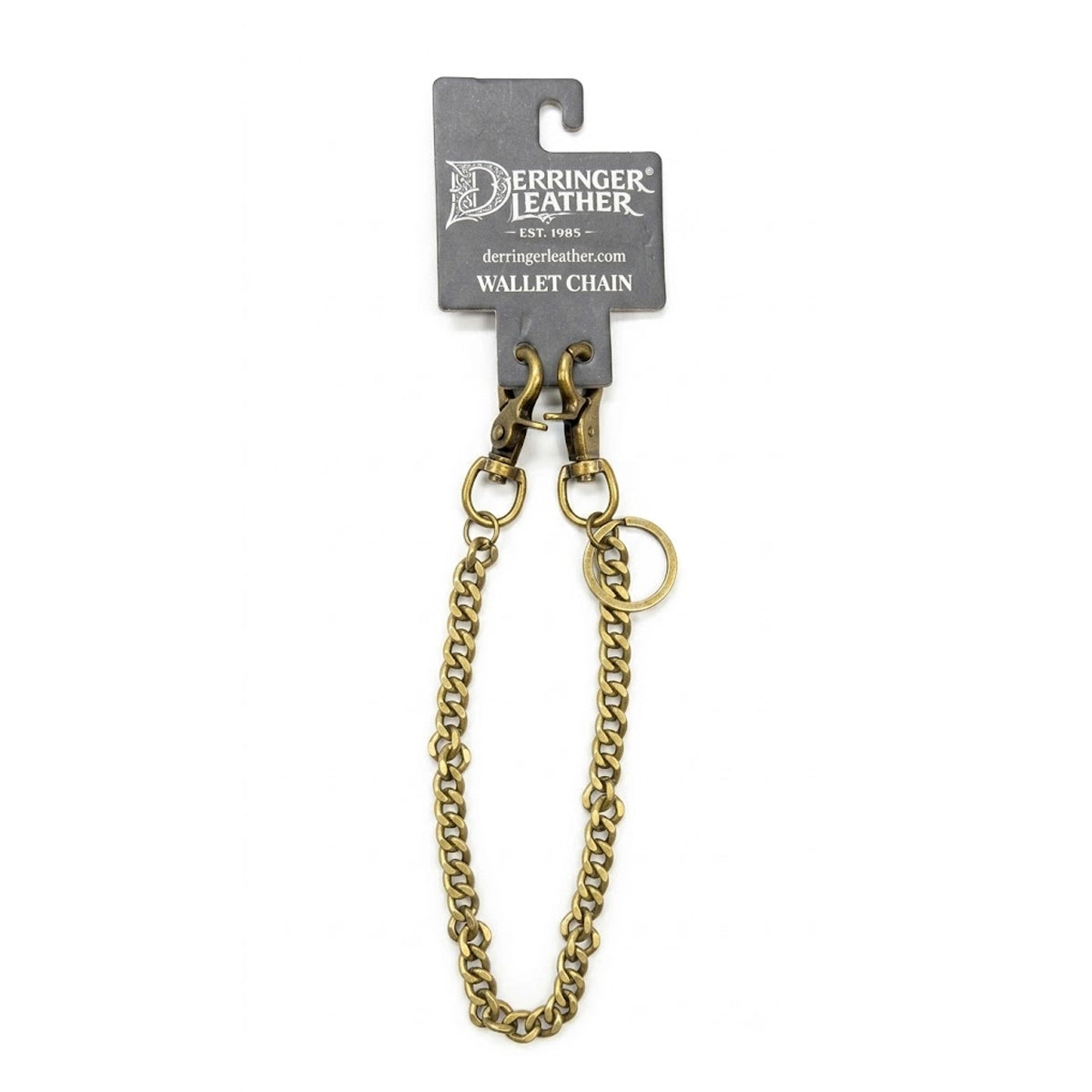 Bronze Curb Link 18-Inch Wallet Chain