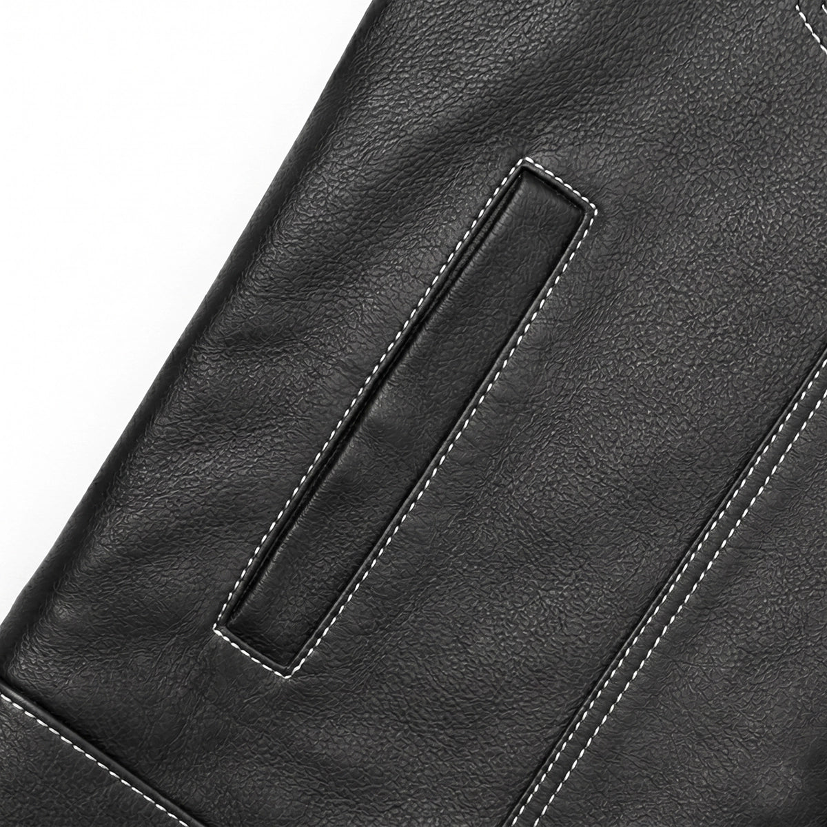 Overdrive - Men's Premium Leather Motorcycle Vest