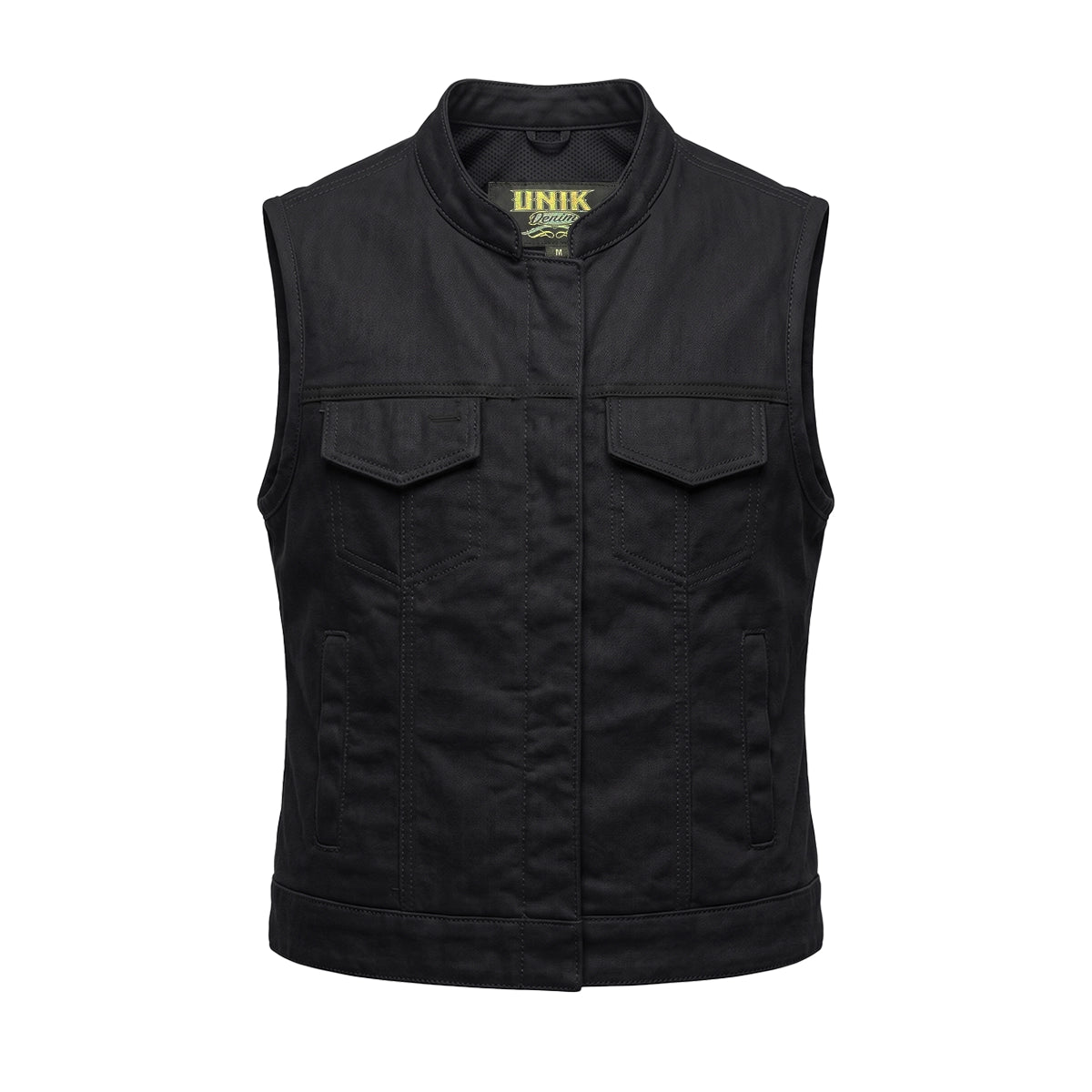 Denforge- Women's Club Style Denim Motorcycle Vest