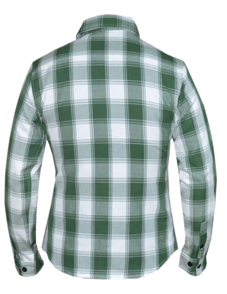 Checkcraft - Men's Long Sleeve Motorcycle Flannel Shirt