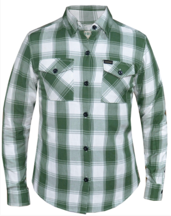 Checkcraft - Men's Long Sleeve Motorcycle Flannel Shirt