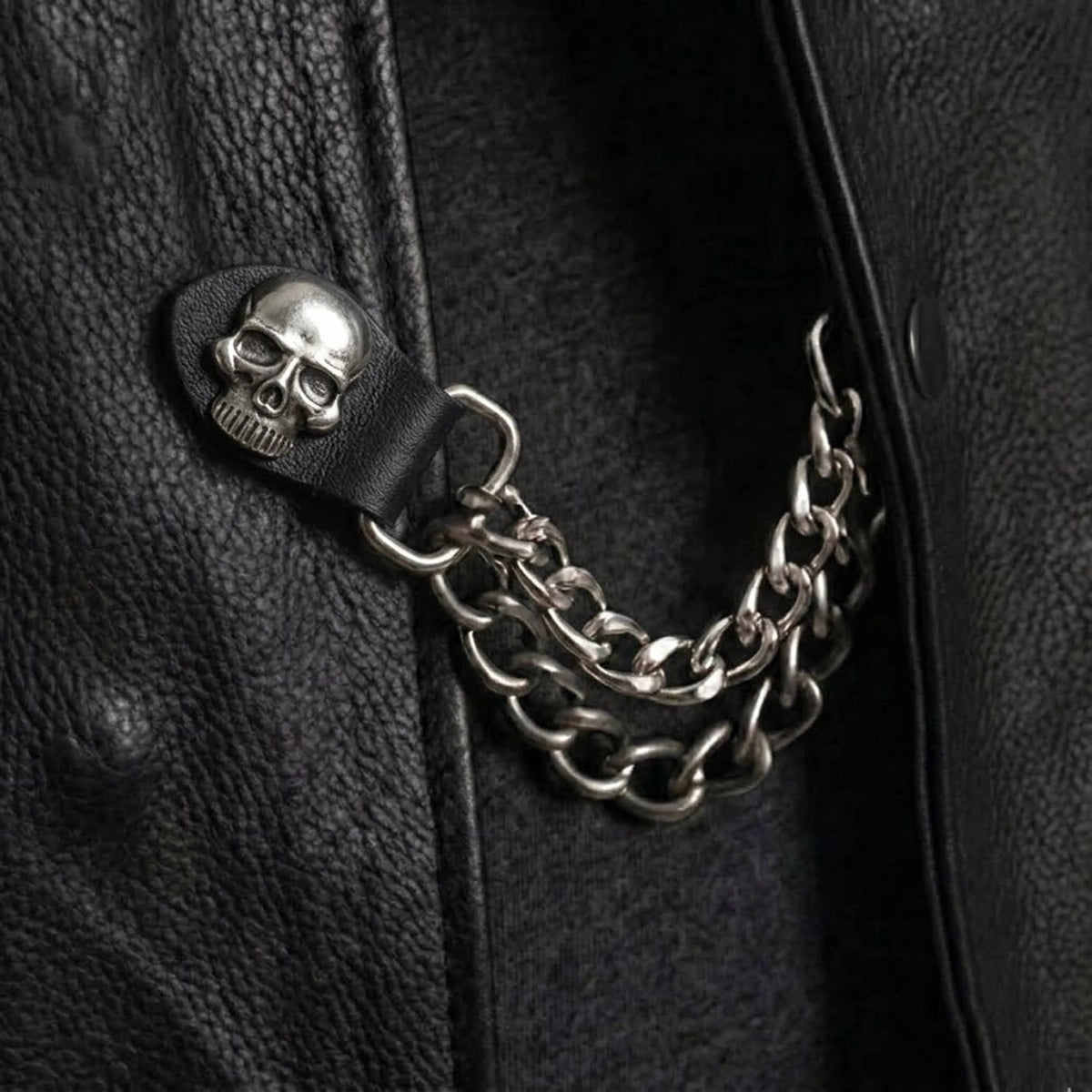 VE-02	4 inch Vest Extender - Skull Design