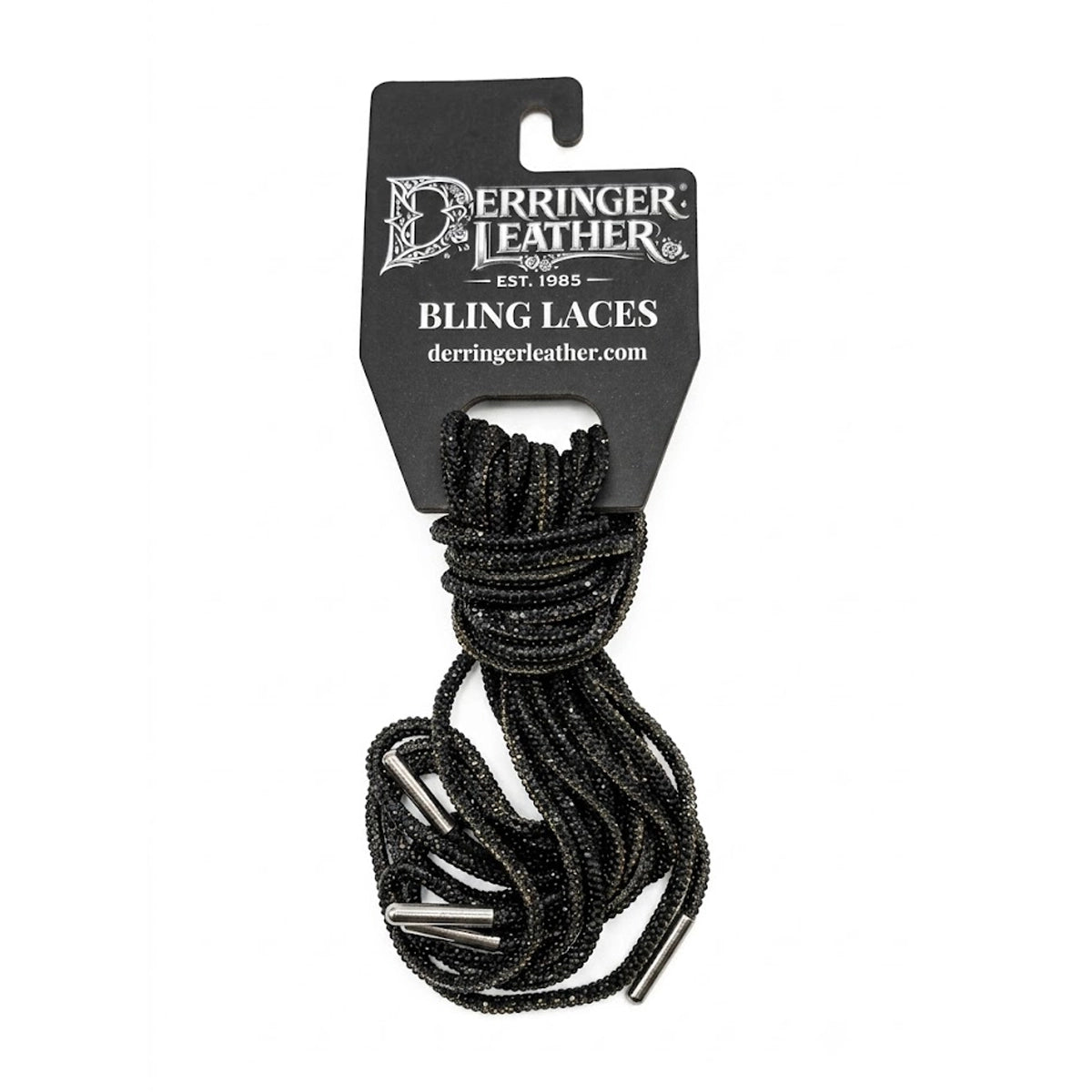6 Feet Bling Vest Laces - Black