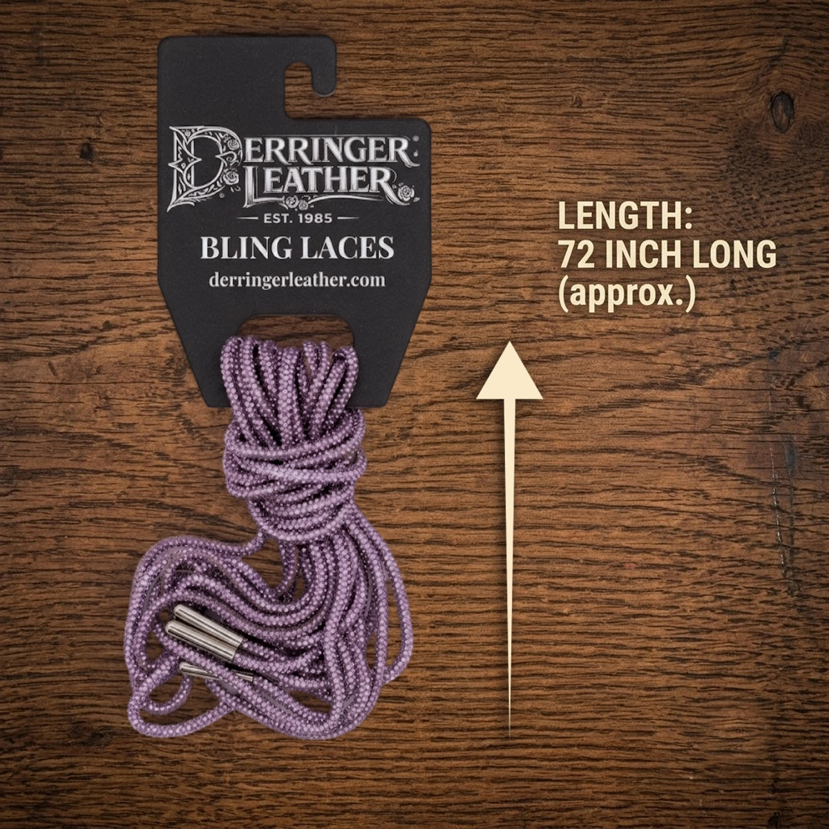6 Feet Bling Vest Laces - Purple