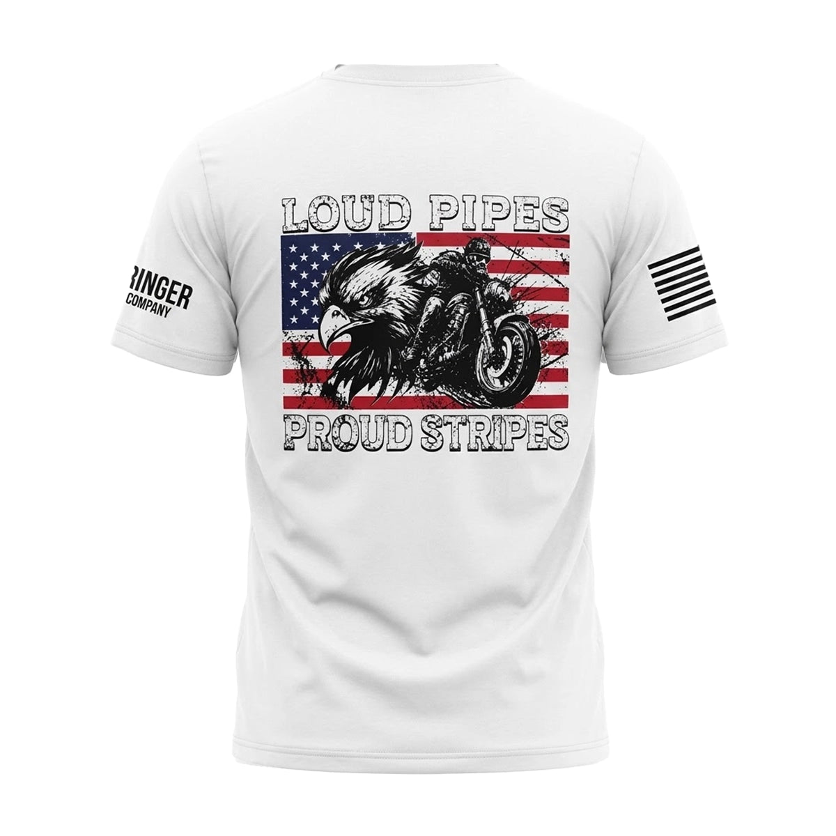 Men's Loud Pipes Proud Stripes T-Shirt
