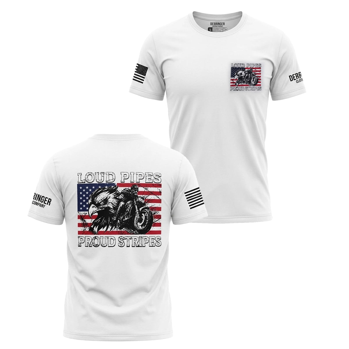 Men's Loud Pipes Proud Stripes T-Shirt