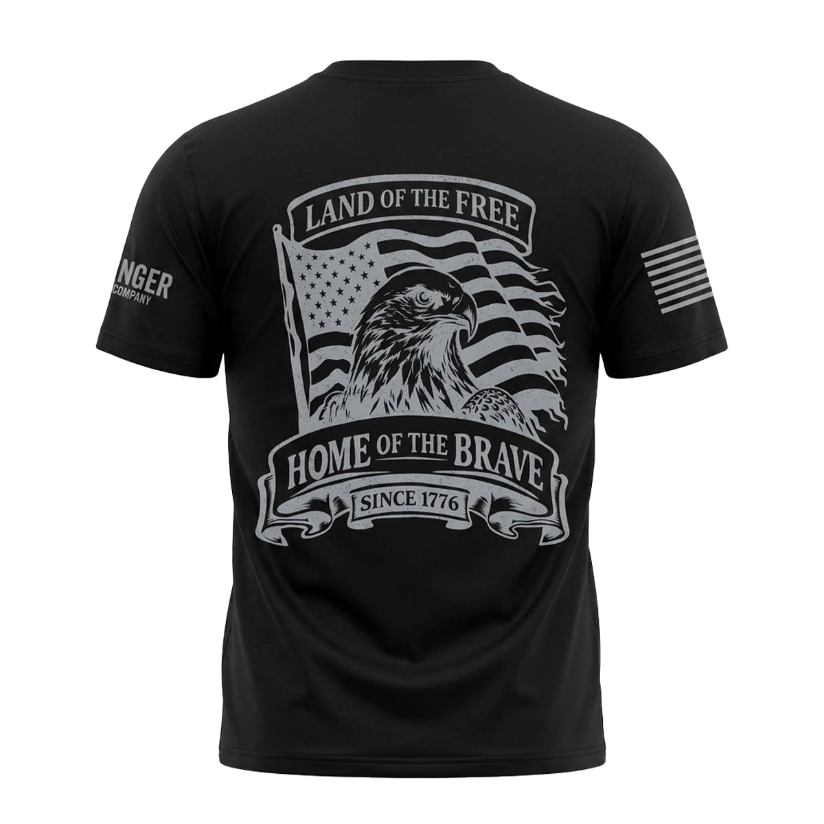 Men's Land of the Free Home of the Brave T-Shirt