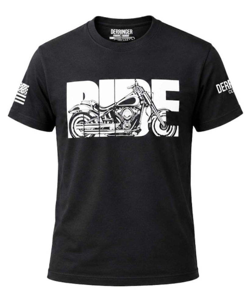 Men's Ride Motorcycle Graphic T-Shirt