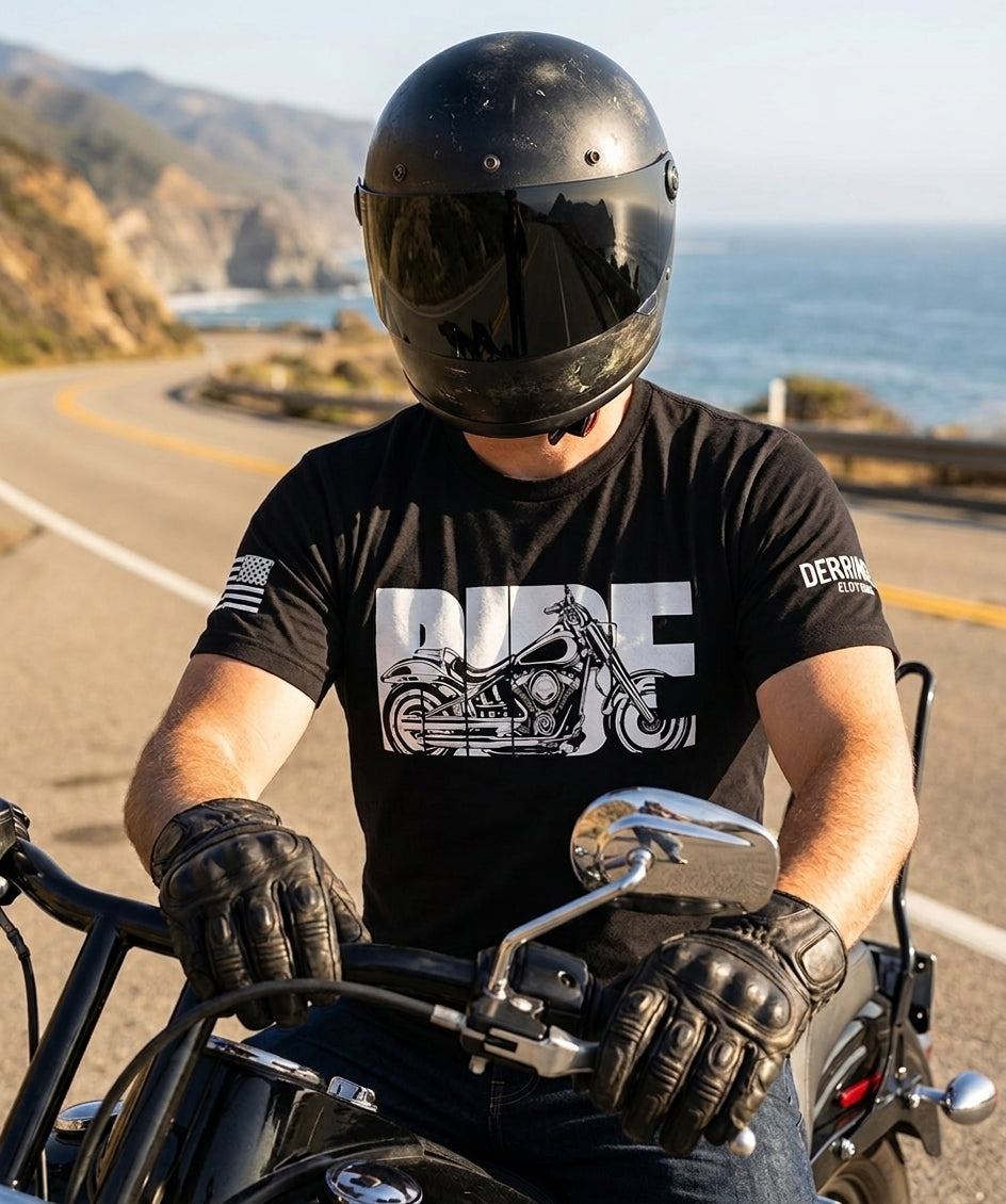 Men's Ride Motorcycle Graphic T-Shirt