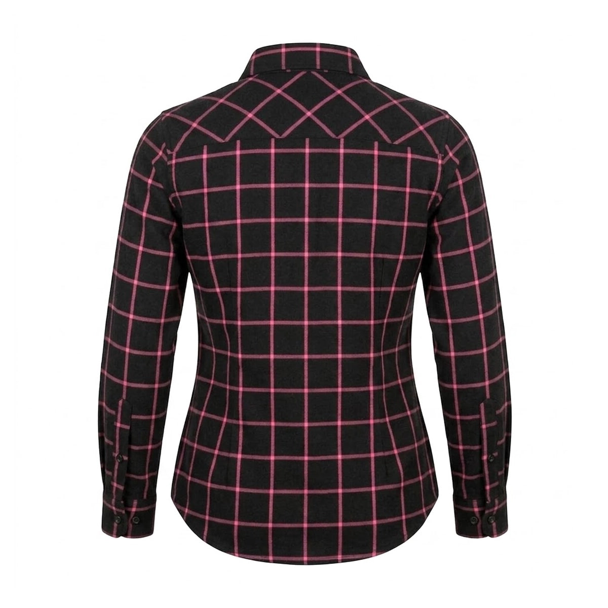 Hope Plaid - Women's Long Sleeve Motorcycle Flannel Shirt