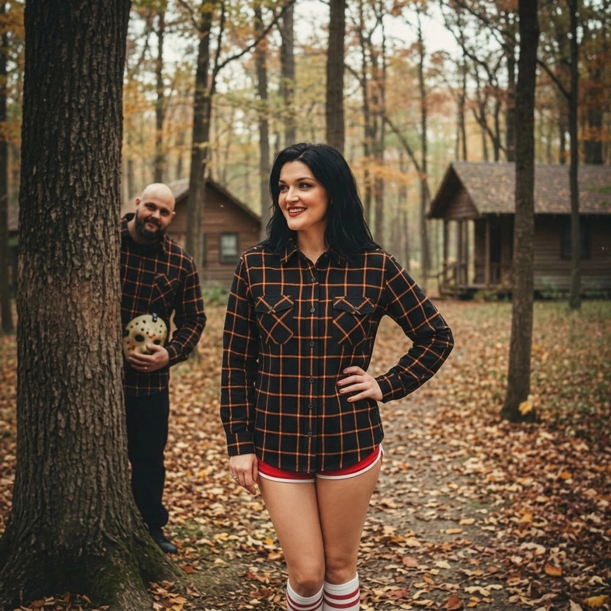 Crossweave - Women's Long Sleeve Motorcycle Flannel Shirt