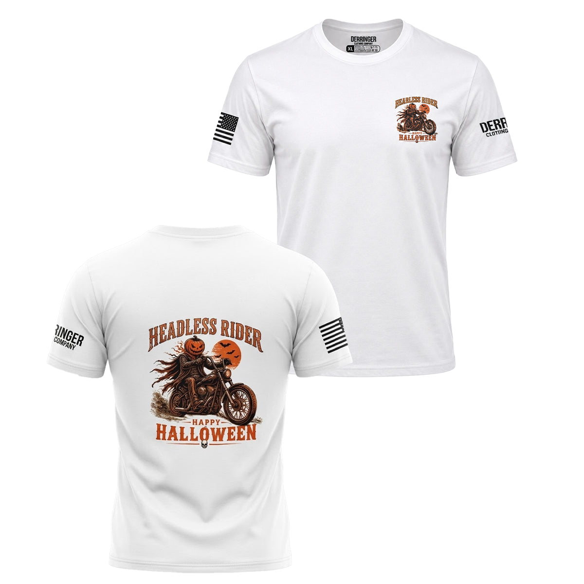 Headless Rider - Men's Halloween Biker T-Shirt