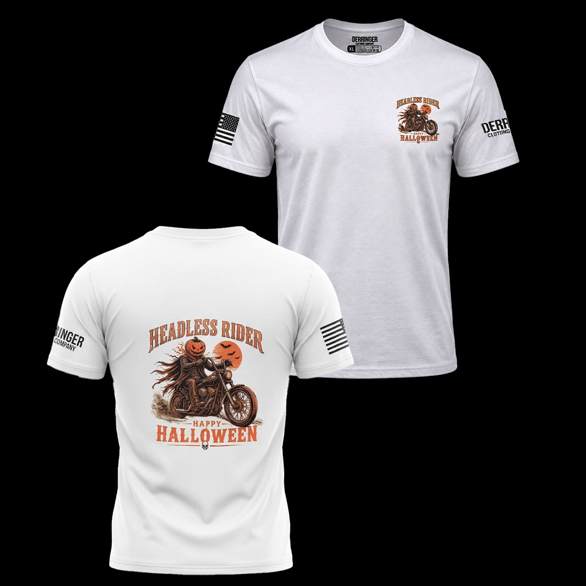 Headless Rider - Men's Halloween Biker T-Shirt