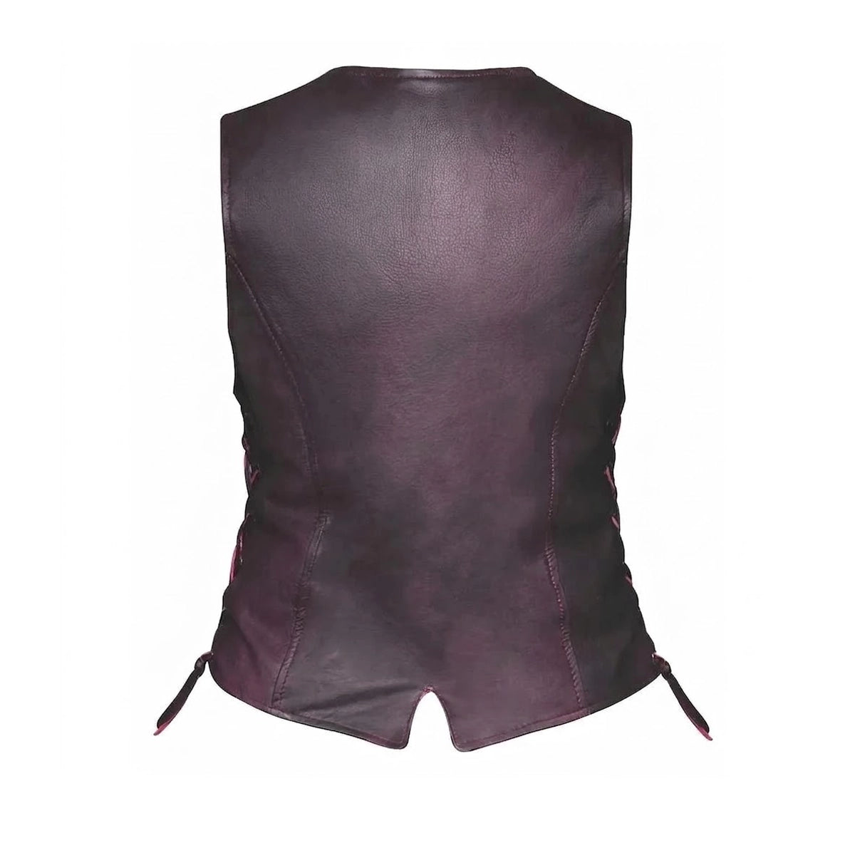 Lilly - Women's Motorcycle Leather Vest