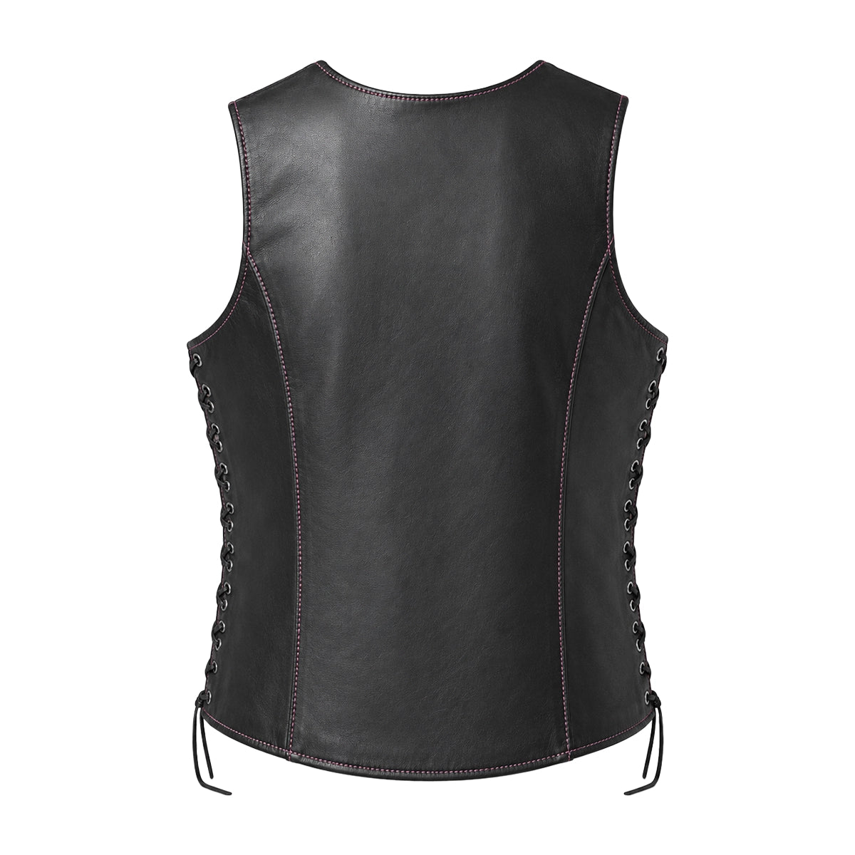 Liberty Cut - Women's Premium Leather Motorcycle Vest