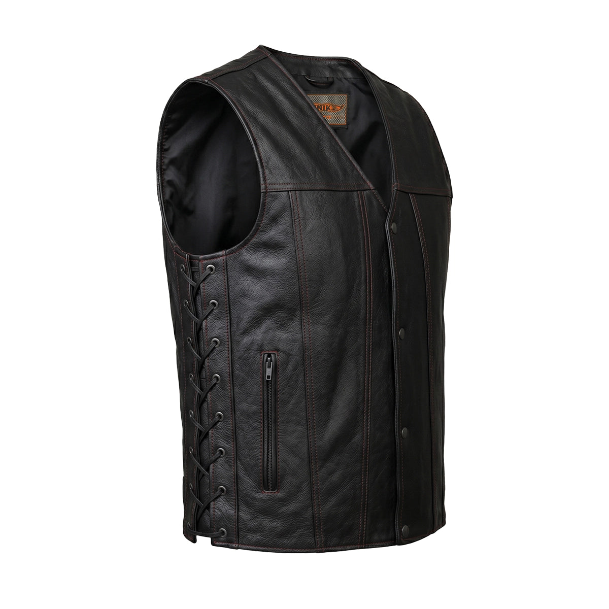 Blackhills - Men's Motorcycle Leather Vest